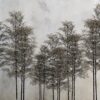 Fototapeta w ciemnej kolorystyce Smukły Las - zdjęcie numer 2