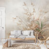 Misty View i beige tapet