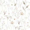 Fototapet Delikata blommor - Bild 2
