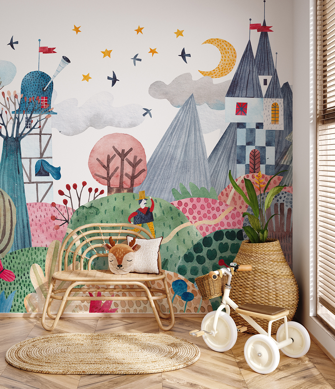 Fototapet Förtrollat land