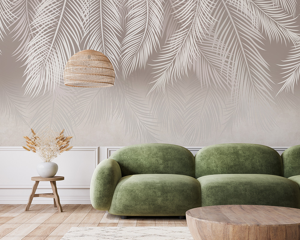 Fototapet Hängande löv