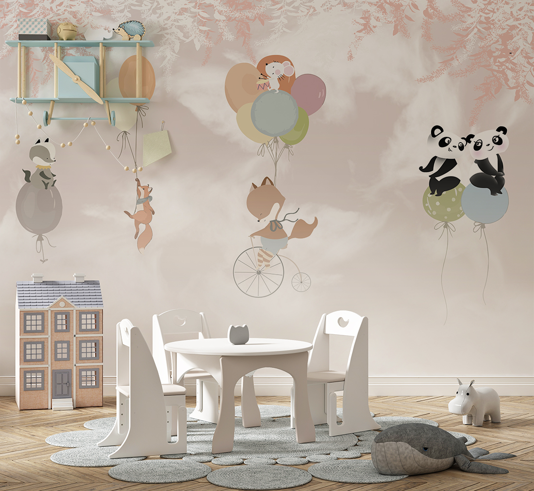 Dinosaurier väggmålning - Bild 13