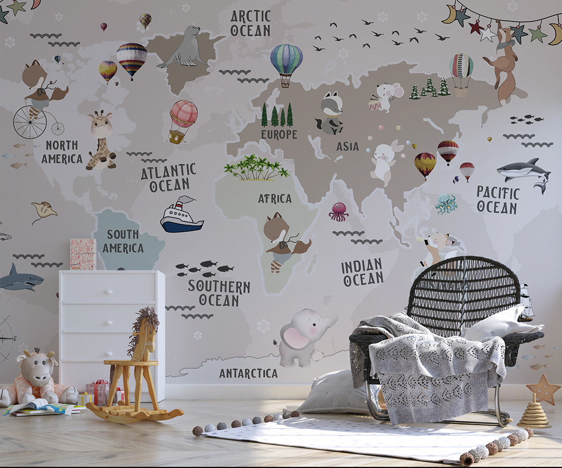 Dinosaurier väggmålning - Bild 17