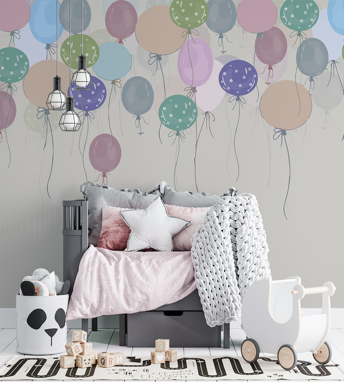 Dinosaurier väggmålning - Bild 18