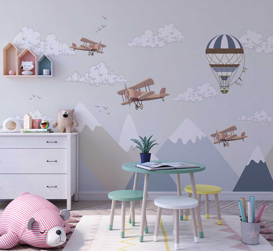 Dinosaurier väggmålning - Bild 21