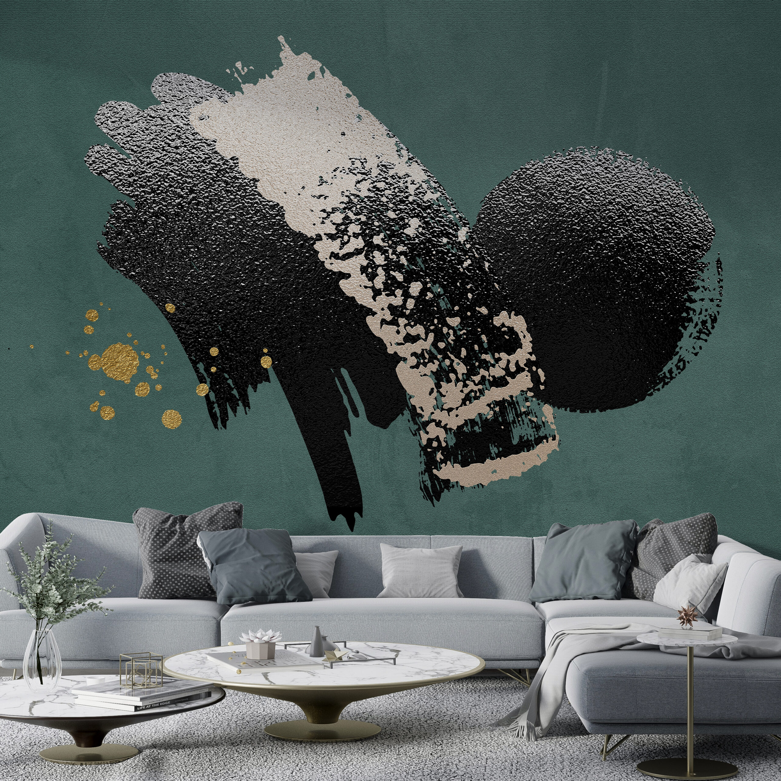 Black Ball väggmålning