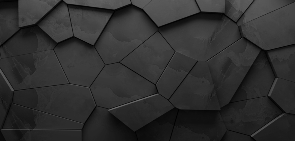 Fototapeta-Czarne-Poligony-3D_1944180436