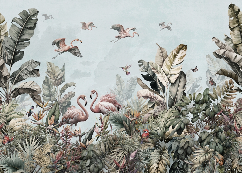 Fototapeta-Flamingi-w-Tropikach_2293926211-1