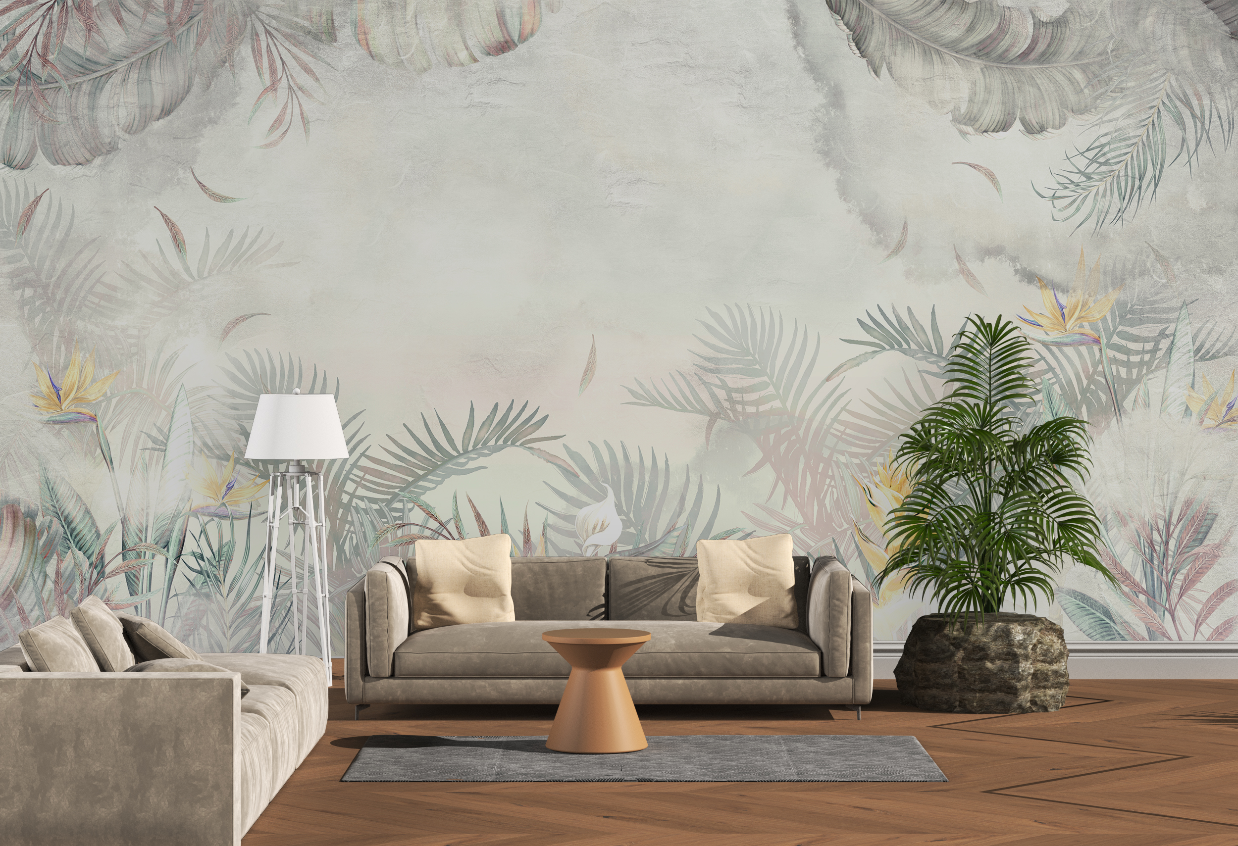 Fototapet Ljus himmel