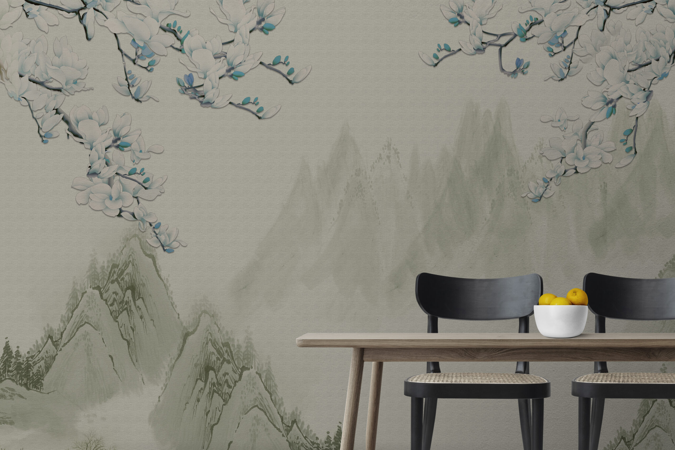 Fototapet Landskap i Japan