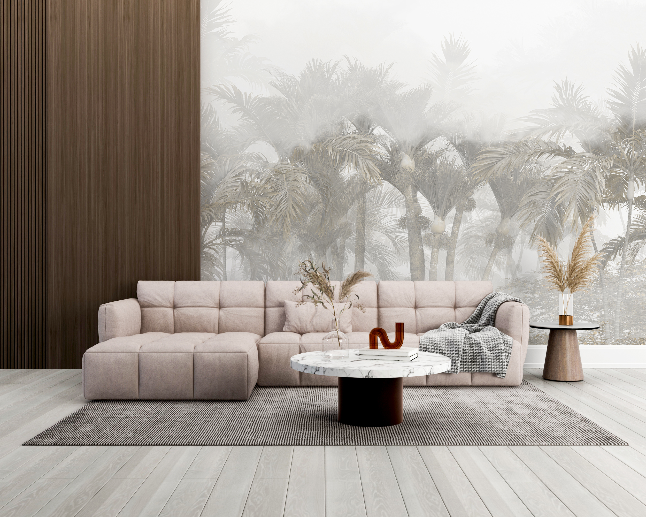 Misty Tropics väggmålning