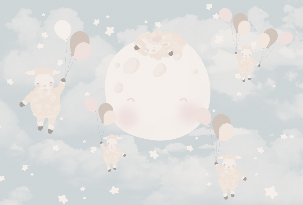 Fototapeta-Owieczki-W-Gwiazdach_2280973731-1