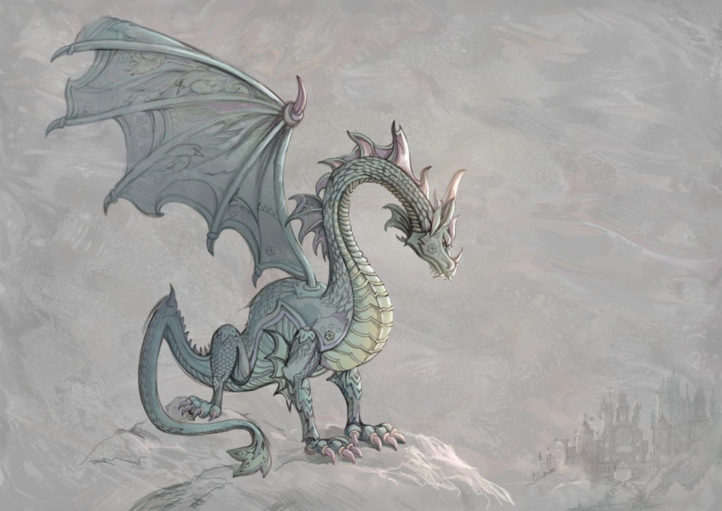 Fototapeta-Samotny-Smok_2059795631