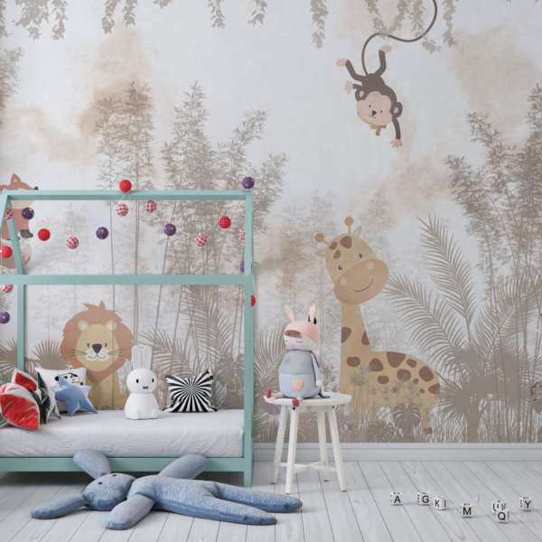 Bakgrund Leende djur