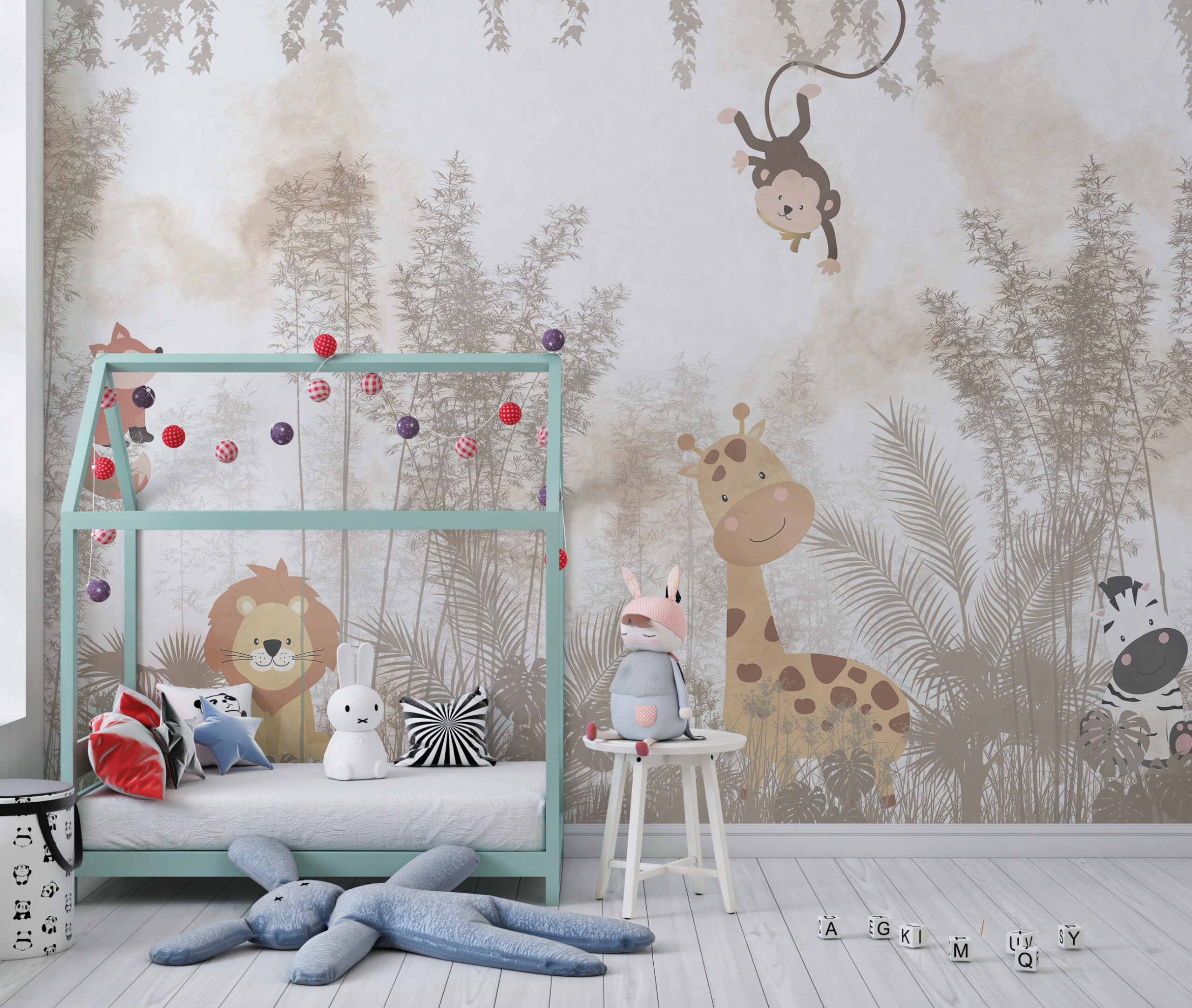 Bakgrund Leende djur