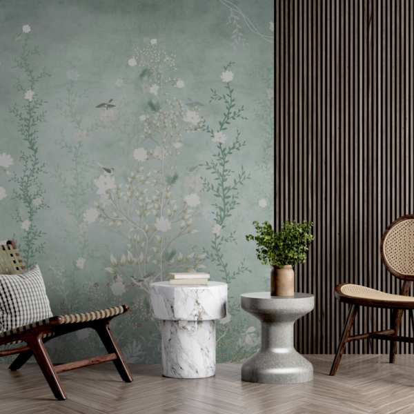 Väggmålning Vårens klimat