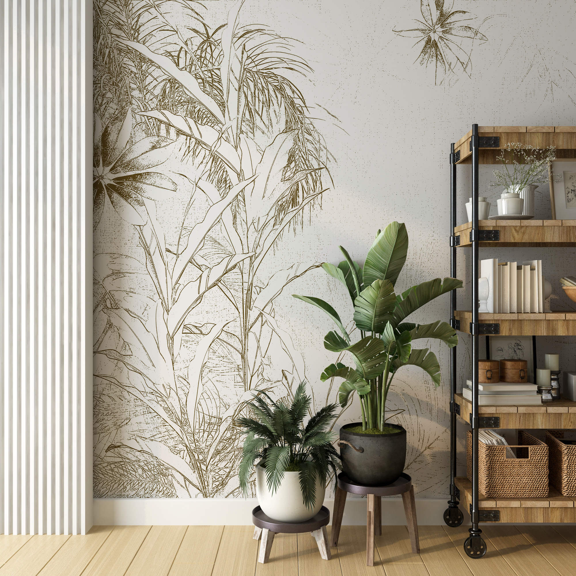 Bakgrund försvinnande växter