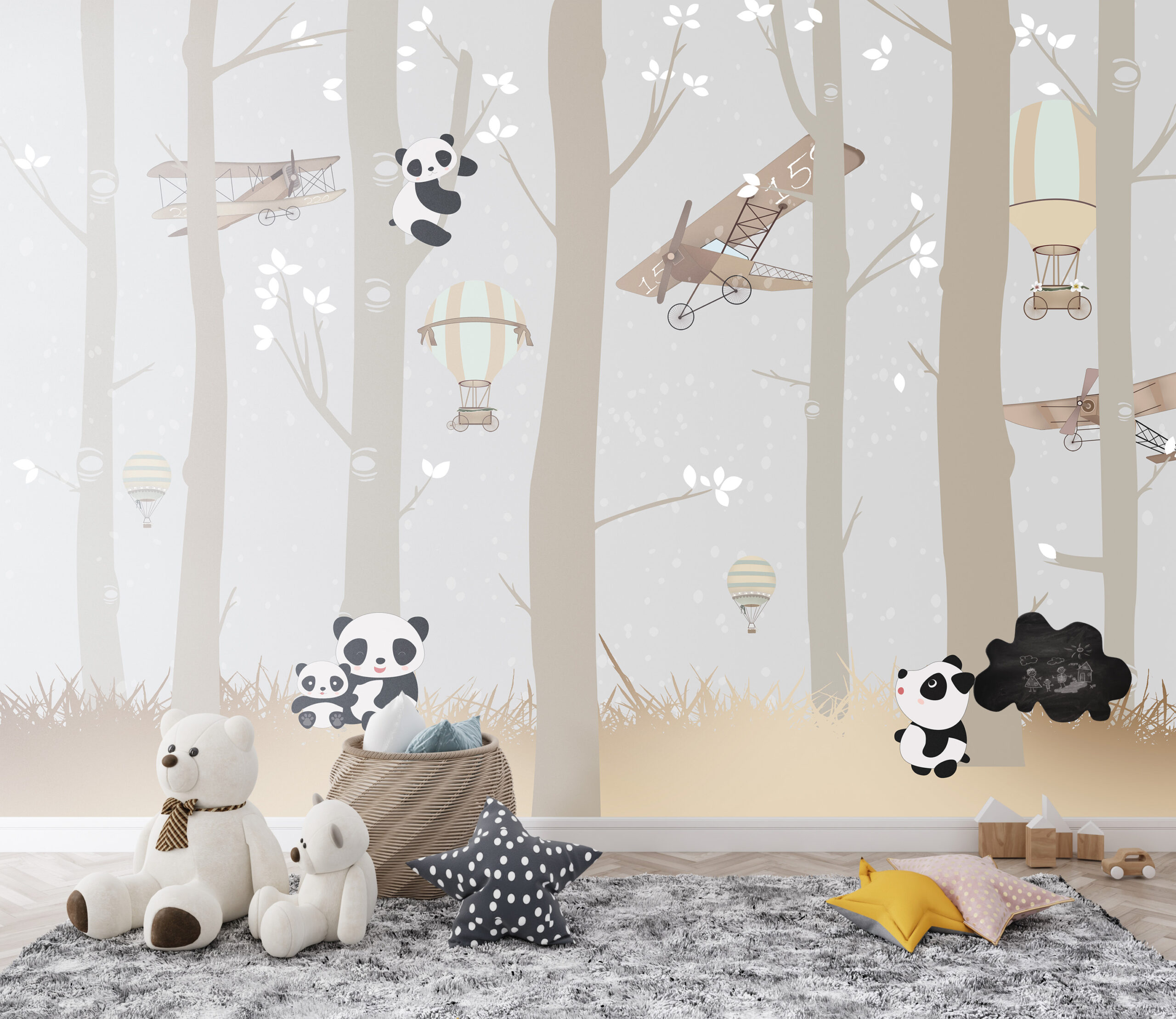 Fototapet Happy Panda