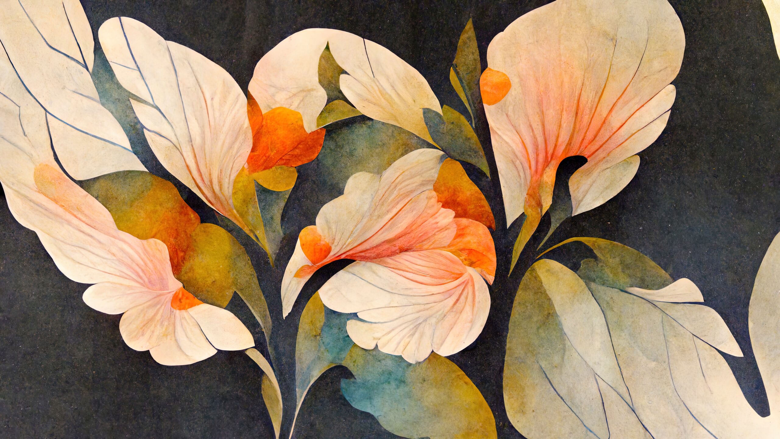 Beautiful,,Colorful,,Abstract,Art.,Colorful,Painting.,Watercolor,Background,With,Flowers