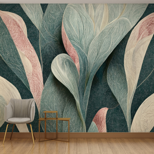 Fototapet Abstrakta löv