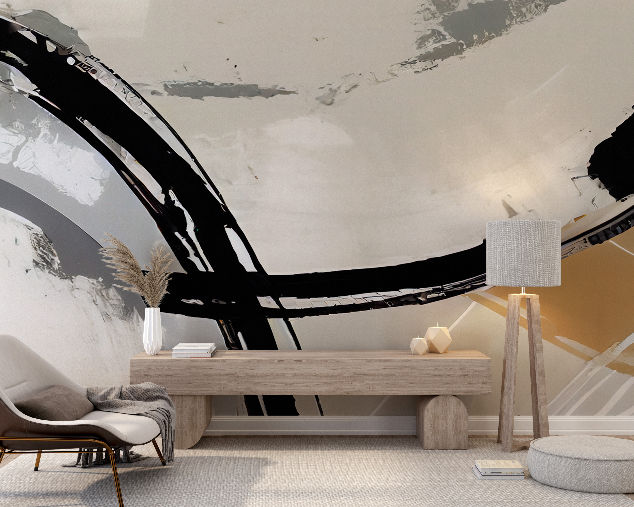 Fototapet Abstrakta former