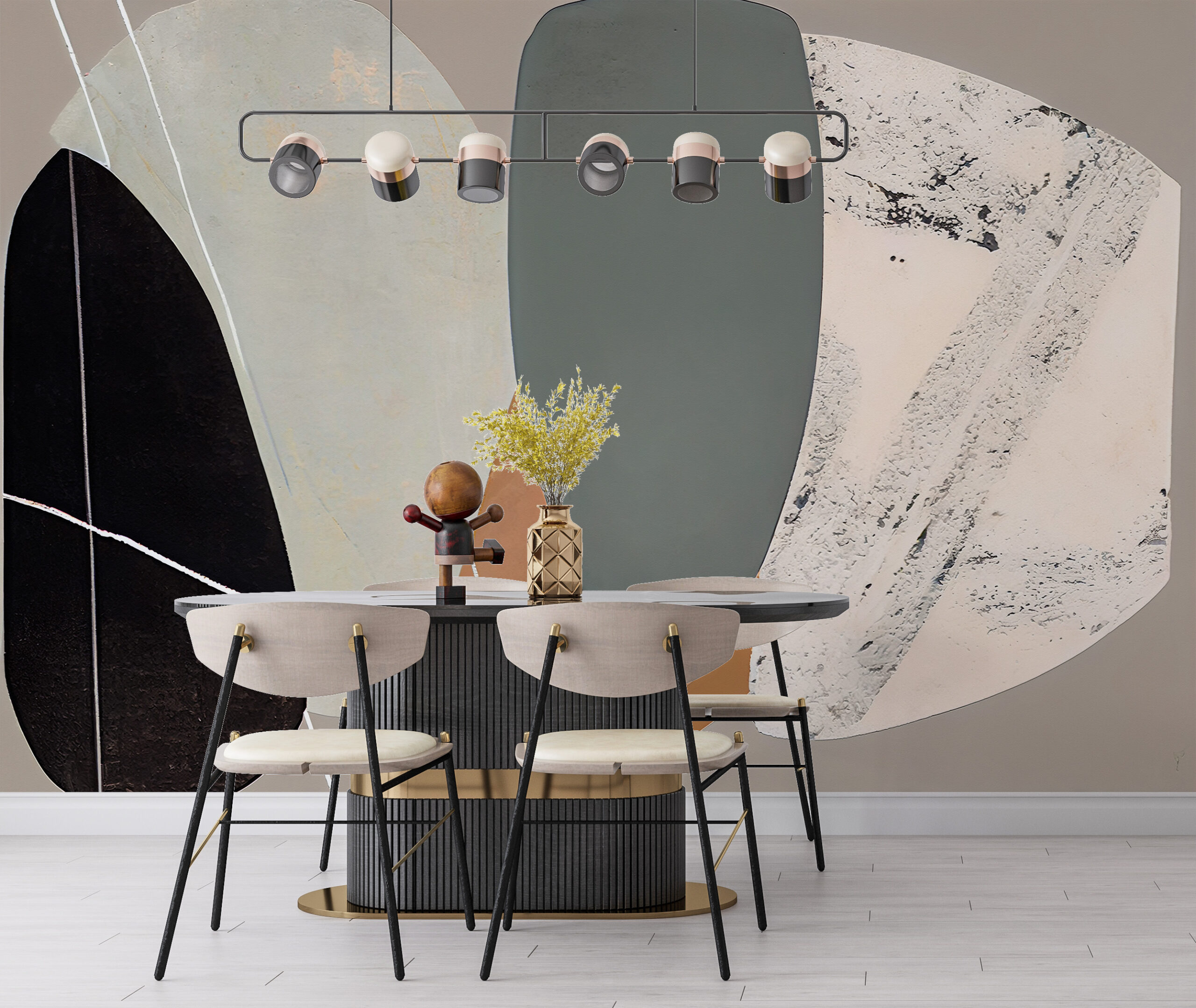 Fototapet Abstrakta stenar