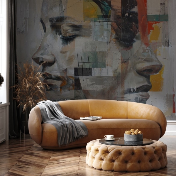 Fototapet Två ansikten – en berättelse