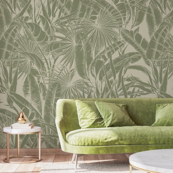 Fototapet Grönt paradis