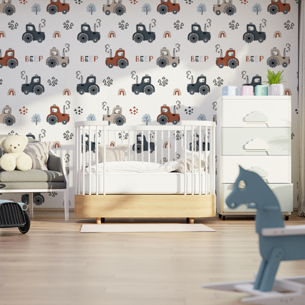 Fototapet Den glada maskinen