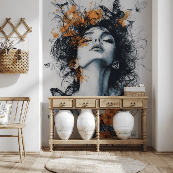 Fototapet Sinnenas uppvaknande