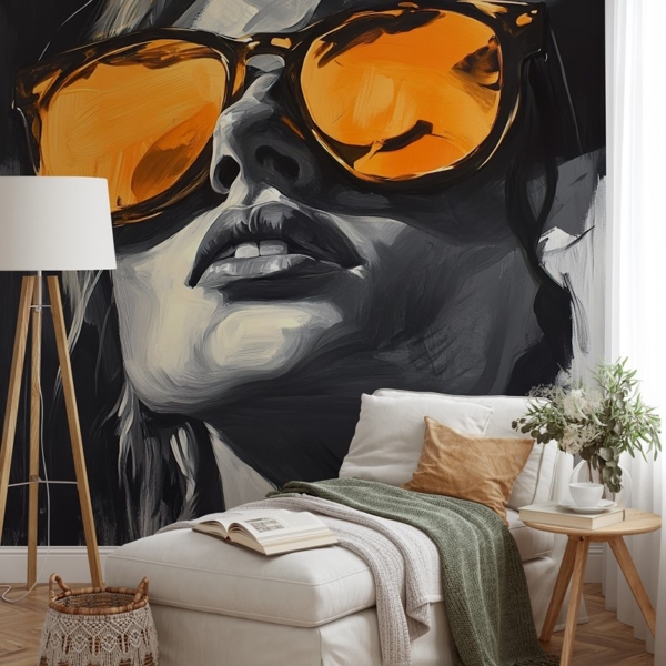 Fototapet Reflektion av världen