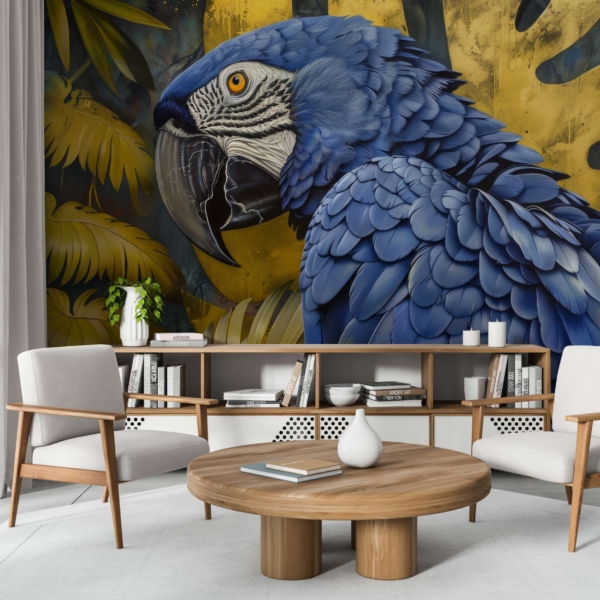 Fototapet Blå elegans