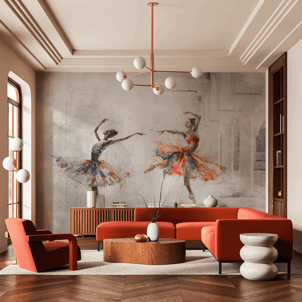 Fototapet Skuggornas virtuositet