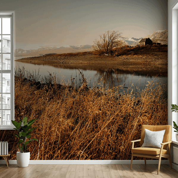 Fototapet Sjöns fred