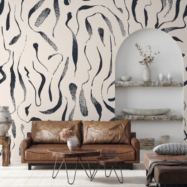 Fototapet Abstrakt regn