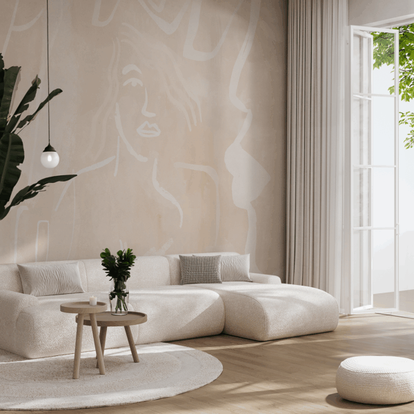 Fototapet Fina linjer