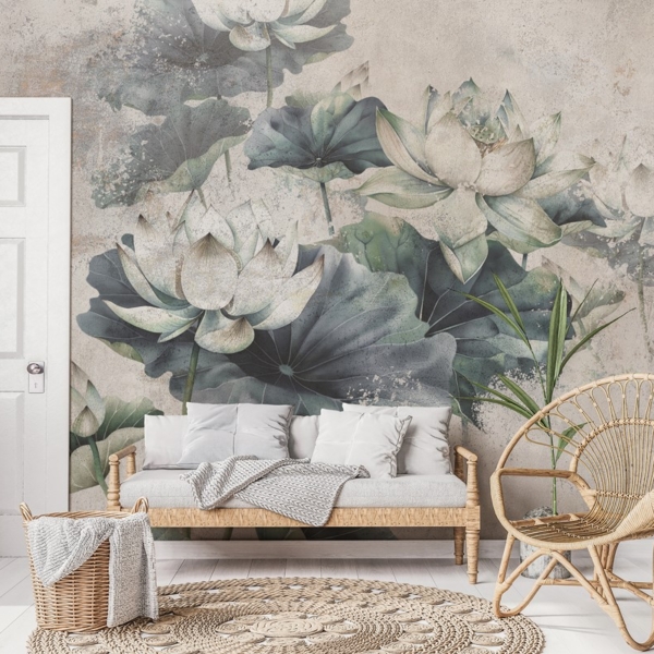 Fototapet Näckrosor