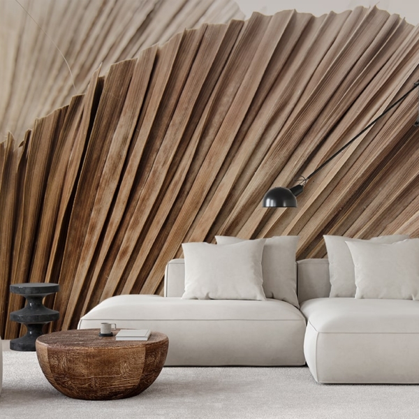 Fototapet Torkade naturens fläktar