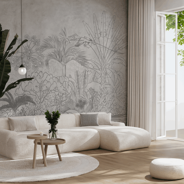 Fototapet Förhistorisk skiss