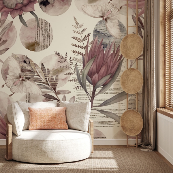 Fototapet Botanisk melodi