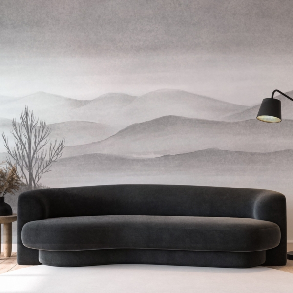 Fototapet Dimmig horisont