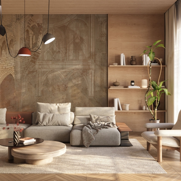 Fototapet Gotiska översikter