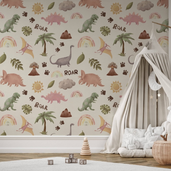 Fototapet Jura-terräng