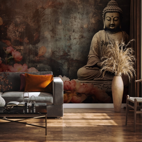 Fototapet Blommeditation