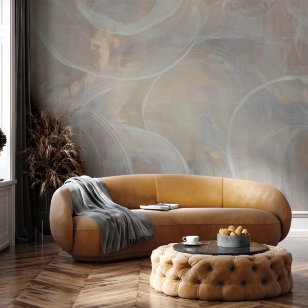 Fototapet Flödande vågor