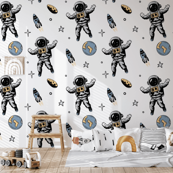 Fototapet Små astronauter