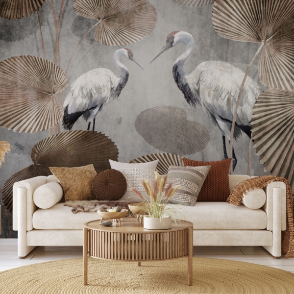 Fototapet Tranornas harmoni