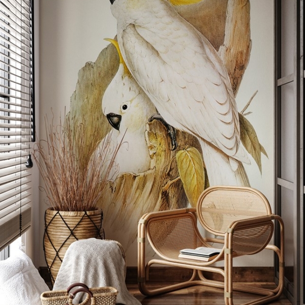 Fototapet Turturduvor