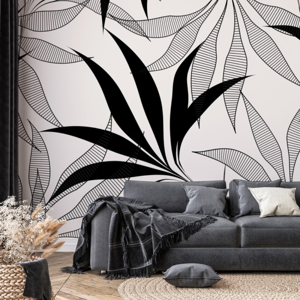 Fototapet Lövrik minimalism