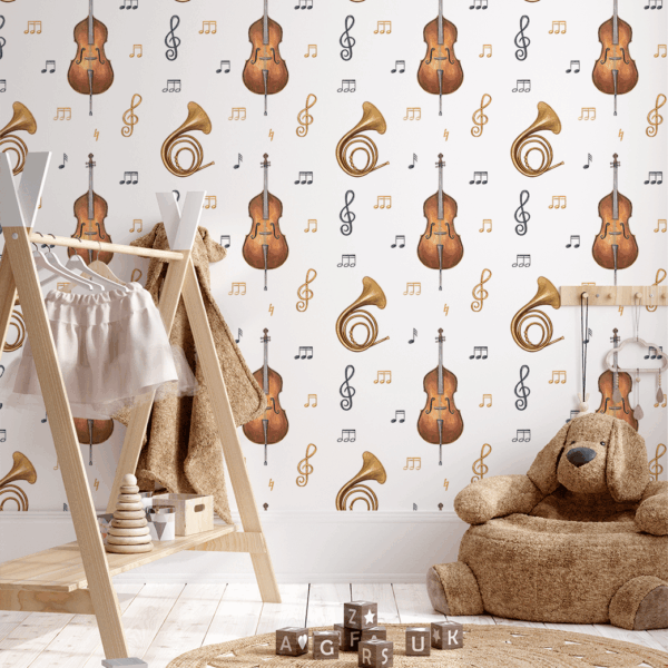 Fototapet Symfoni av ljud